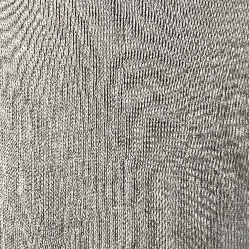 SILK Blend Ribbed Tank CHICO’S Classic Neutral - Picture 5 of 5